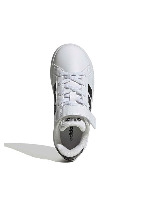 Scarpe Adidas Grand Court 3.0 Bianco Nero Bambini ADIDAS CORE | Sneakers | HP3531-